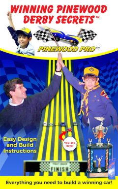 Winning Pinewood Derby Secrets Book - Hard Copy